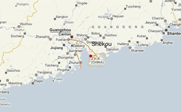 shekou Kina karta